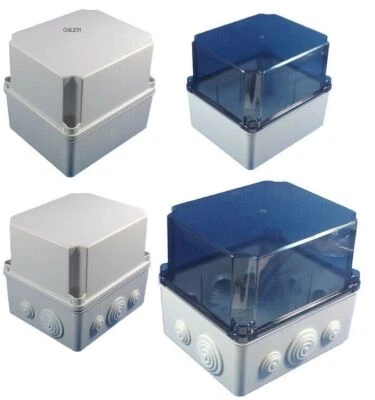 IP65 Abzweigkasten 241x180x175mm Feuchtraum Industriegehäuse Klemmenkasten groß - Bild 1 von 4