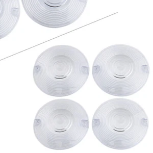 Turn Signal Light Indicator Cover Clear Lens for Harley Davidson Electra Glide - Picture 1 of 8