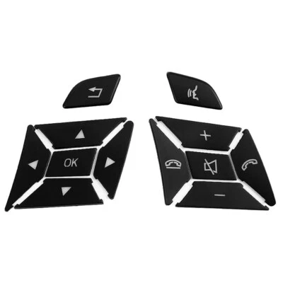 Auto Steering Wheel Control Menu Switch Button 2Pcs/Set For Benz W204 X204 W212 - Image 1 of 4