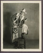 MAURICE LEFTY FLYNN High And Handsome 1925 Silent Western Film Cowboy Gun J3954