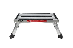 Caravan RV Lightweight Compact Folding Platform Step Adjustable Height 19-23cm - Bild 1 von 5