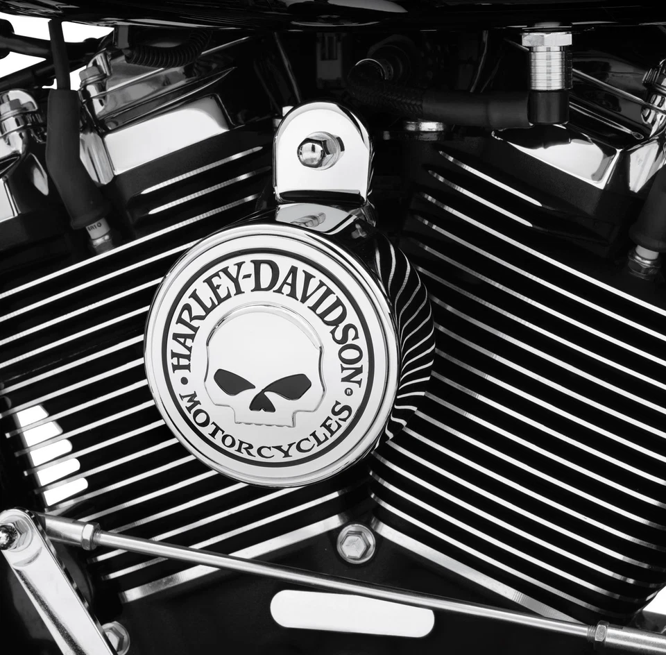 Harley Davidson Willie G Skull Horn Cover 61300622 Foto 1 de 1