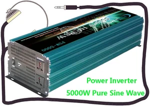 10000W Max 5000W Pure Sine Wave Power Inverter 12VDC/230VAC PowerTools Converter - Bild 1 von 6
