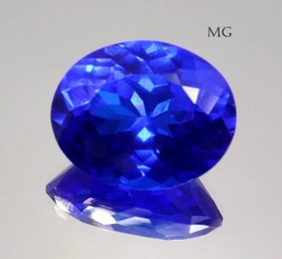 Natürlich Zertifiziert Selten Kobaltblau Spinell 8.50 Karat Ovaler Schliff Lose - Bild 1 von 4