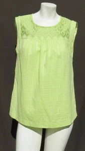 2014 J CREW Women’s Green 100% Cotton Embroidered Shirt Blouse Top size S US 6 - Picture 1 of 6