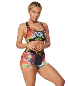 PSD Womens Naruto Streets Sports Bra Multi - Picture 1 of 5