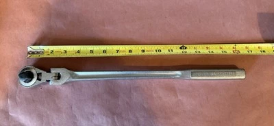 Vintage Craftsman 1/2" Drive Flex Head Ratchet P/N 44984 -VV- Made in USA (USED) Foto 1 de 4