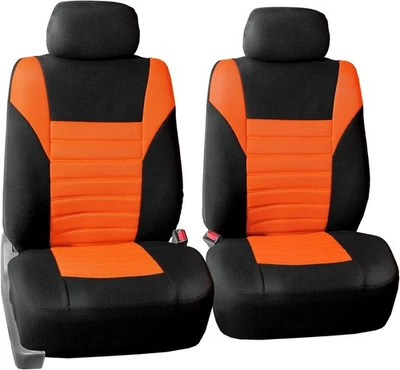 Juego de fundas de asiento de coche de malla de aire 3D delanteras FH Group Premium con reposacabezas extraíble Foto 1 de 4