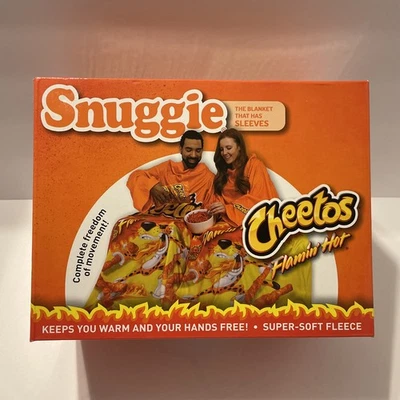 FREE SHIP!! Flamin' Hot Cheetos Snuggie Unisex NIB  - Image 1 of 4