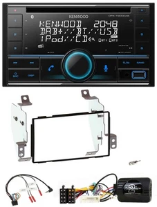 Kenwood CD 2DIN DAB USB Lenkrad Bluetooth Autoradio für Nissan Note E11 2009-201 - Bild 1 von 9