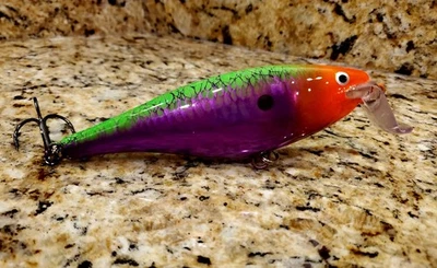 Custom Painted Rapala Super Shad Rap SSR-14 - Image 1 of 4