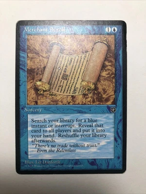 Homelands  MTG  1 Merchant Scroll  Magic - Image 1 of 2