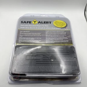 Safe-T-Alert 35-742-BL Black  Flush Mount Carbon Monoxide Propane Gas Alarm RV - Picture 1 of 3