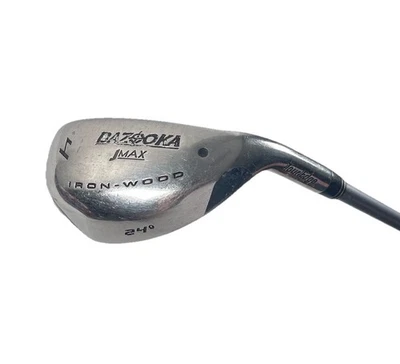Tour Edge Bazooka JMax Ironwood 4 Hybrid 24° Reactive Graphite Regular 38.5" RH - Image 1 of 4