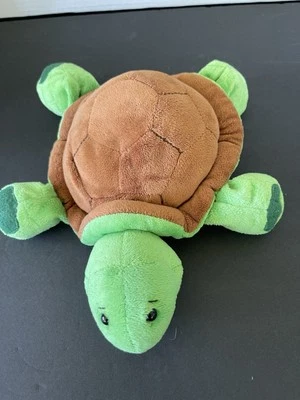 GANZ Webkinz CUTE GREEN & BROWN TURTLE 10" Plush Stuffed Animal Toy - Image 1 of 4