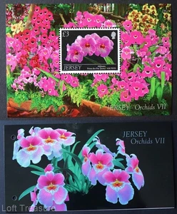 Jersey Stamps: "Jersey Orchids VII" Presentation Pack MNH £3.00 MS 2011 - Picture 1 of 5