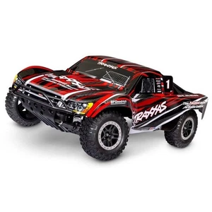 Traxxas 58234-8 Slash 1:10 2WD SC RTR Brushed clipless inkl. Akku + Lader - rot - Bild 1 von 2