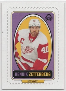 2013-14 O-Pee-Chee OPC Henrik Zetterberg #ST-HZ Red Wings OPC Stamps - Picture 1 of 1
