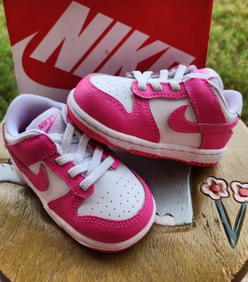 Nike Dunk Low "Laser Fucsia" niño pequeño 6C Foto 1 de 4