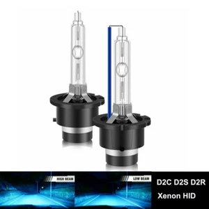 2xD2C D2S D2R 55W 8000K HID Xenon Replacement Low/High Beam Headlight Lamp Bulbs - Picture 1 of 12