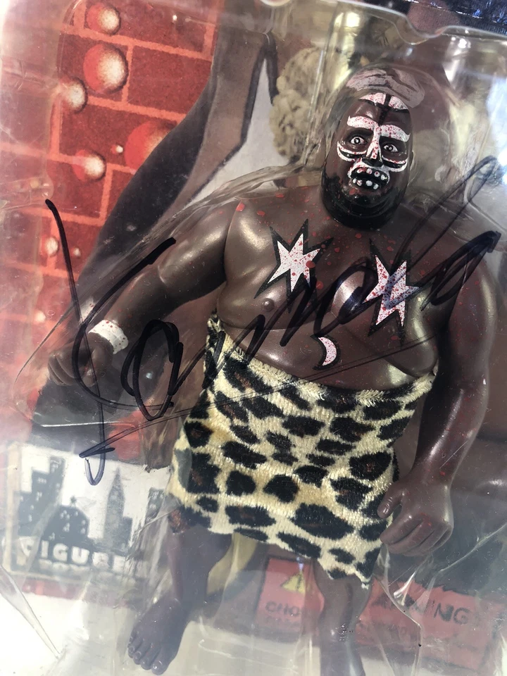 Vintage Ledges of Professional Wrestling Series 10 Kamala Figure MOC WWF RARE