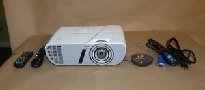 Viewsonic PJD6552LWS Short Throw HDMI Projector. From 4009-4191 Hours used - Picture 1 of 7