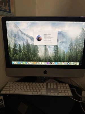 Apple Late 2012 iMac 21.5" Core i5 2.9GHz 8GB RAM 1TB HDD - Screen Glass Crack - Image 1 of 2