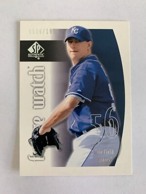 2002 SP Authentic #130 Nate Field FW RC 0556/1999 - Kansas City Royals - Image 1 of 2