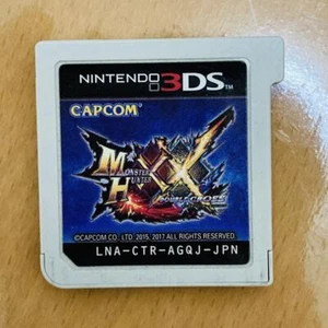 Nintendo 3DS Monster Hunter Double Cross Japanese Game Software - Picture 1 of 2