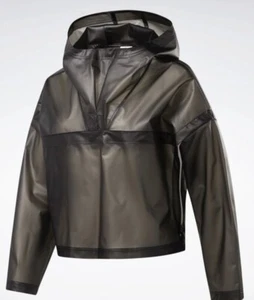 Reebok Edgeworks Water-Resistant Layering TPU Film Hooded Jacket Size Large NWT - Picture 1 of 10