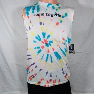 Youth Pride Tie-Dye Tank Top-Various Sizes-Swirl Pride-Boys-Sleeveless-NWT - Picture 1 of 8