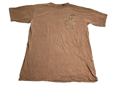 Camisa De Colección American Eagle Outfitters Adulto Grande Marrón AEO Puros Bolsillo Años 90 Para Hombres Foto 1 de 4