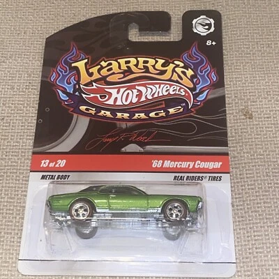 🔥MATTEL HOT WHEELS Larry's Garage '68 Mercury Cougar Chase Signature 🔥 Foto 1 de 4