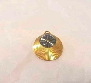 Reloj Colgante Vintage Slava Chapado en Oro 17 Joyas Mujer Funcionando URSS Hecho en Rusia - Imagen 1 de 3