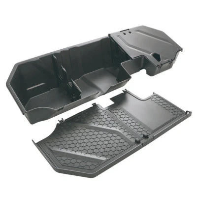 Silverado Sierra 2019-2026 doble cabina caja de almacenamiento debajo del asiento 84734683 negro OEM GM Foto 1 de 4