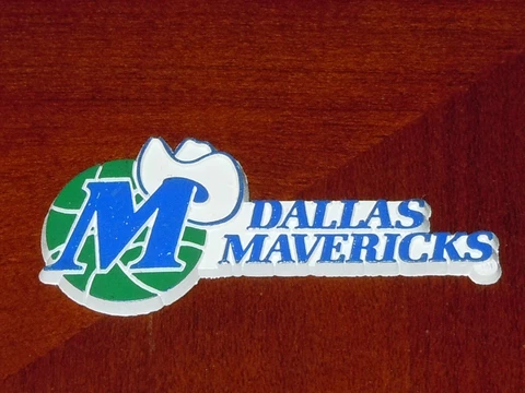 DALLAS MAVERICKS Vintage NBA RUBBER Basketball FRIDGE MAGNET Standings Board Cover