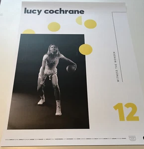 2019 Oregon Ducks Women Basketball Game Day Limited Edition Lucy Cochrane Poster - Picture 1 of 7