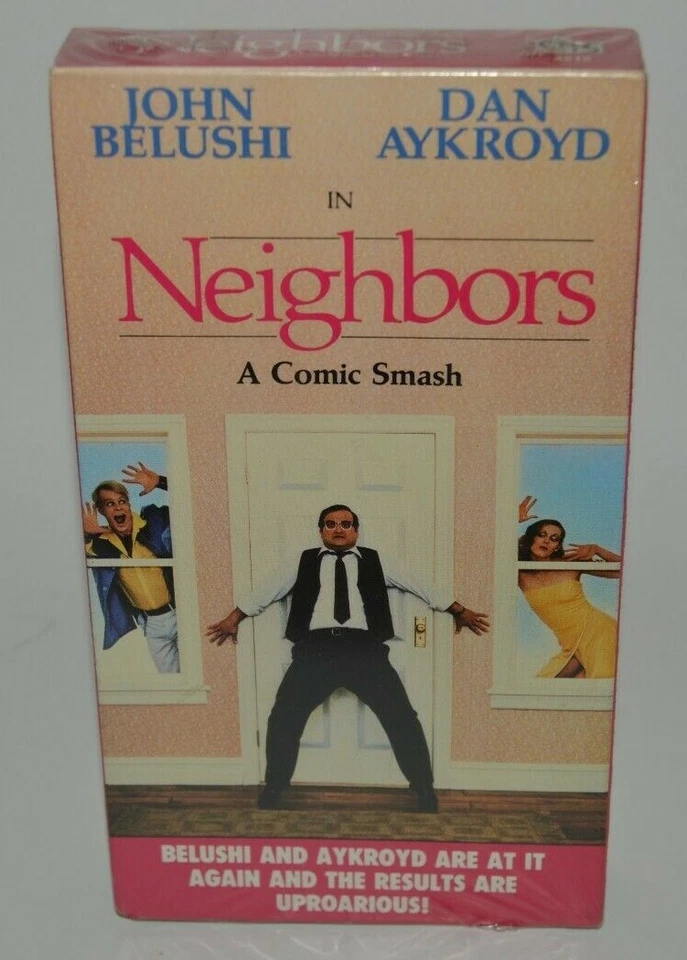 Vintage NEIGHBORS John Belushi Dan Aykroyd Factory SEALED VHS Get IGS Graded Foto 1 de 4
