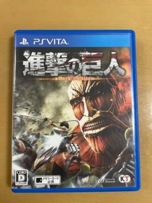 PS Vita Attack on Titan Shingeki no Kyojin Japanese Version Tested Koei - Image 1 of 3