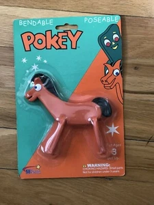 Pokey 6" Bendable Poseable Red Poney NJ Croce Classic Style Toy 2004 Gumby' Pony - Bild 1 von 3