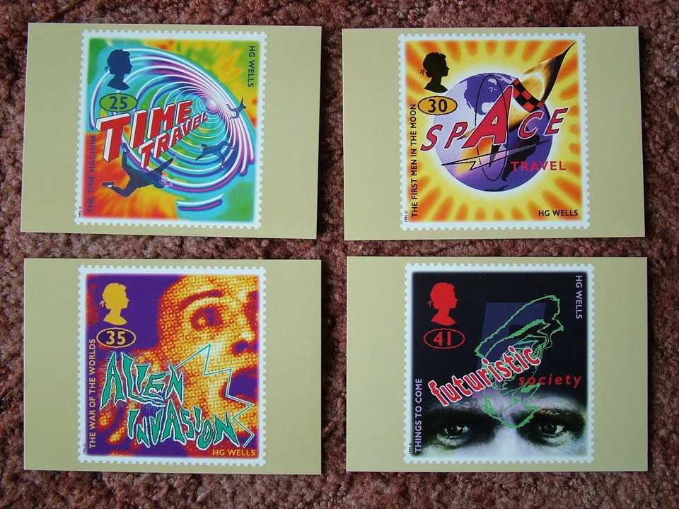 Juego de Cartas PHQ Reverso FDI Nº 171 Ciencia Ficción 1995. Juego de 4 cartas.  Como nuevo. Foto 1 de 1