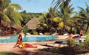 Polynésie - Hôtel Tahiti - La piscine - Ed. Sincere Photo Cinema 18328 - Picture 1 of 2