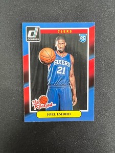 2014-15 Panini Donruss Joel Embiid RC Rookie #3 76ers
