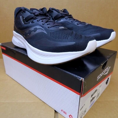 Saucony Guide 15 Running Shoes (Men's Size 10.5 D)...Mostly Black Color - Image 1 of 4