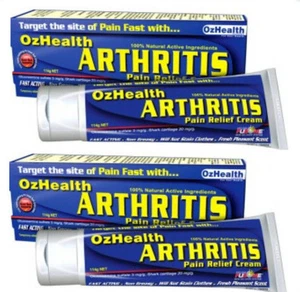 2 x 114 g OzHealth crema para aliviar el dolor de la artritis no grasa (como se ve en la televisión) - Imagen 1 de 1