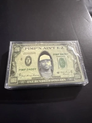 Pimp Daddy Pimp’N Ain’t E-Z Cash Money Records Cassette SEALED OG - Image 1 of 2