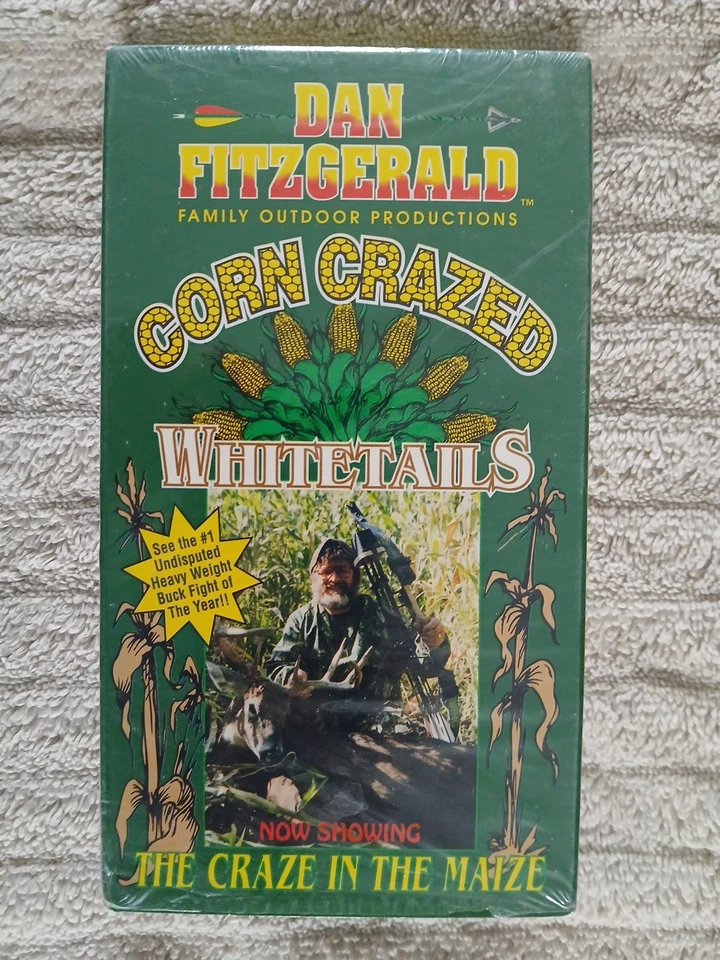 Dan Fitzgerald Family Outdoor Production Corn Crazed Whitetails VHS - Image 1 of 4