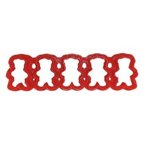 Cookie Cutters Teddy Bear Cracker Multi Cutter 1 1/8 in segments, Food Safe 3... - Picture 1 of 8