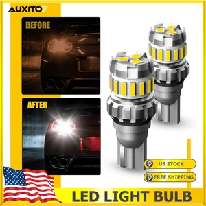 AUXITO LED Back Reverse Up Light Bulb 912 921 W16W 904 906 916 6500K Super White - Picture 1 of 10
