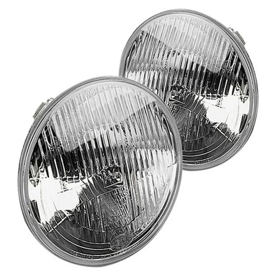 For Ford LA9000 88-91 Headlight 7" Round Chrome Vision Plus Factory Style - Image 1 of 4